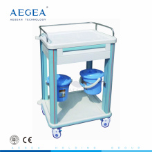 AG-CT006B1 Clinic instrument treatment one drawer mobile ABS medical trolley